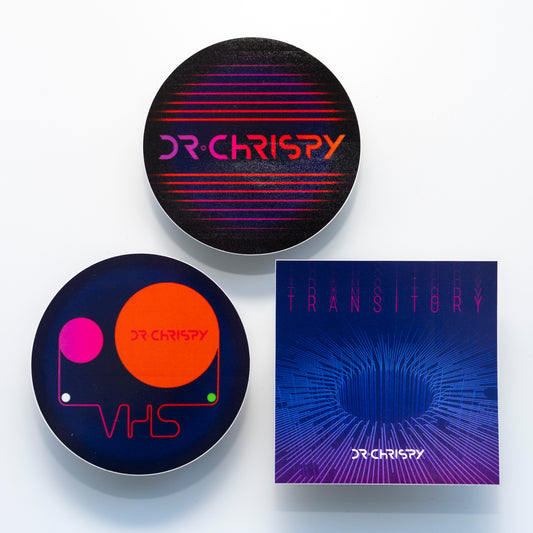 Dr Chrispy Sticker Pack (3)